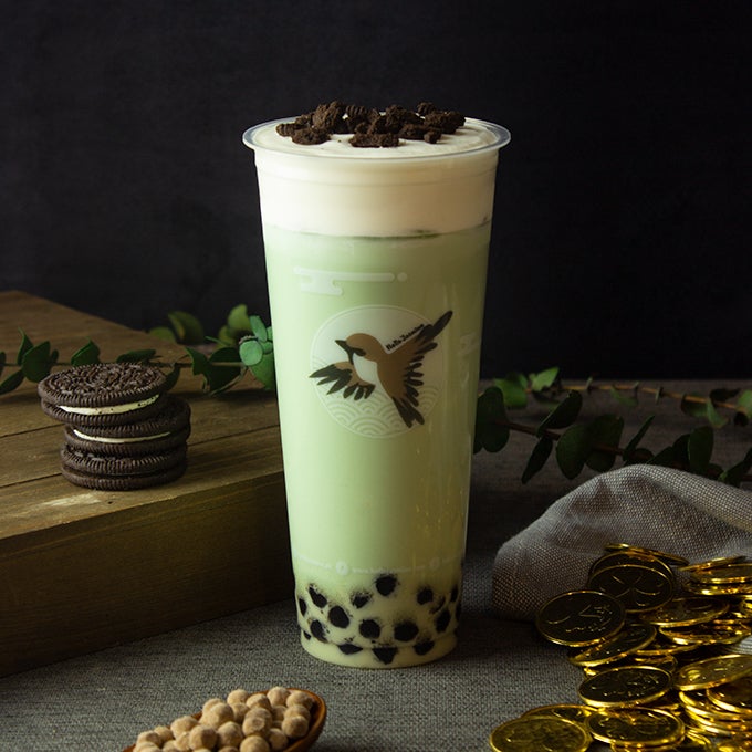 Wonderland Boba Milk Tea (Mint) / 夢遊珍珠奶茶(薄荷) | Hello